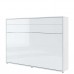 Sienas gulta 140 BED CONCEPT BC-04, balts glancēts